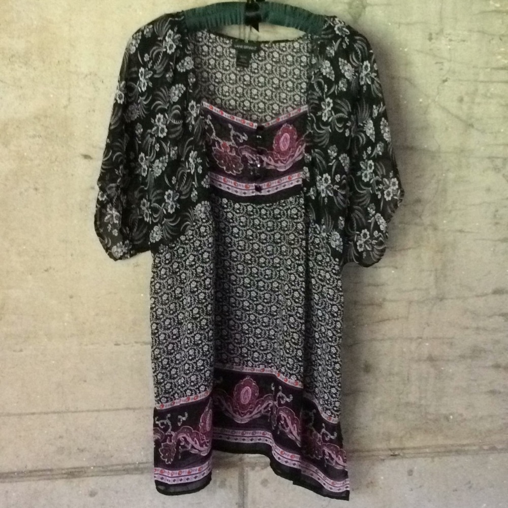 Lane Bryant Floral Empire Waist top Size 18/20